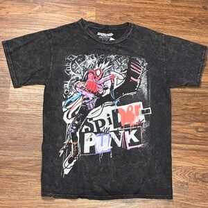 NWT Spider-Man Across the Spider-Verse Spider-Punk Tee Men's M Black